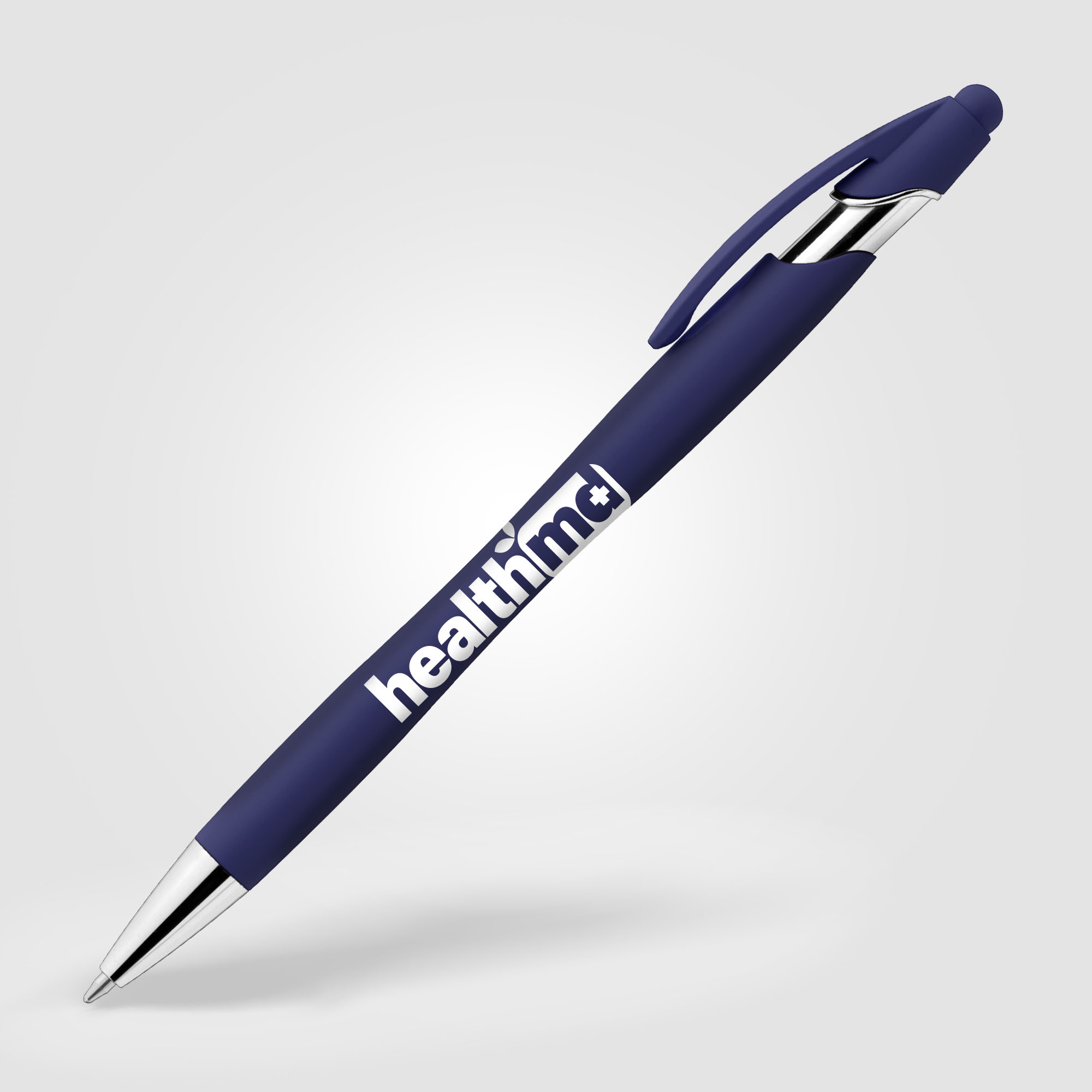 Stylo stylet promotionnel - La Jolla Softy Bleu roi